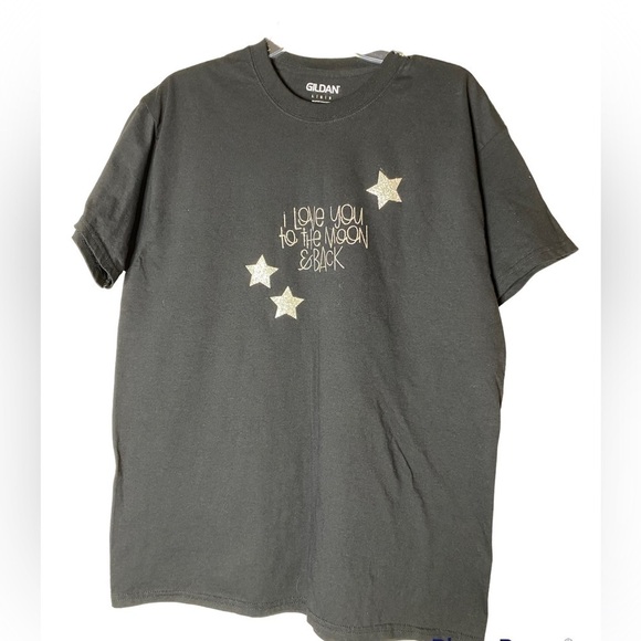 Gildan “I love you to the moon and back” Women’s Tee - Picture 1 of 5